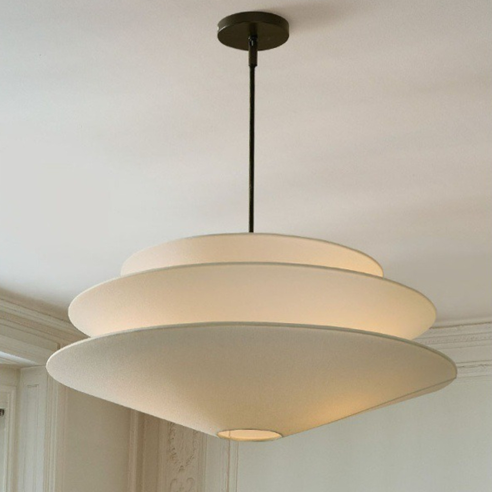 Home Textiles France - French Creative Personalized Cloth Pendant Light