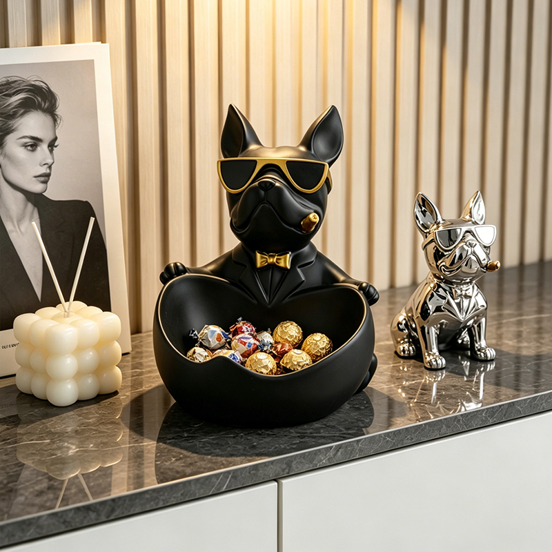 Home Textiles France - Must-have Cool Sunglasses French Bulldog Resin