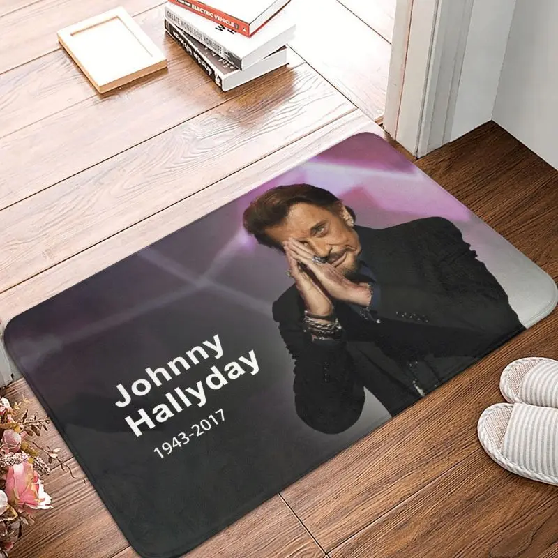 Home Textiles France - Rock Johnny Hallyday Door Floor Bath