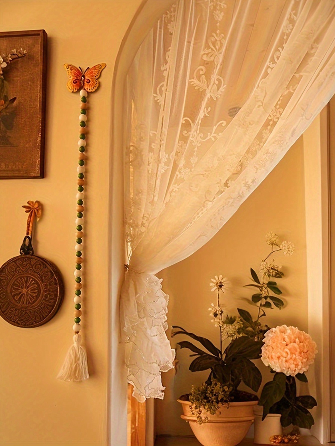 1Pc French Vintage Pearl Trimm - Home Textiles France ulasan dan harga