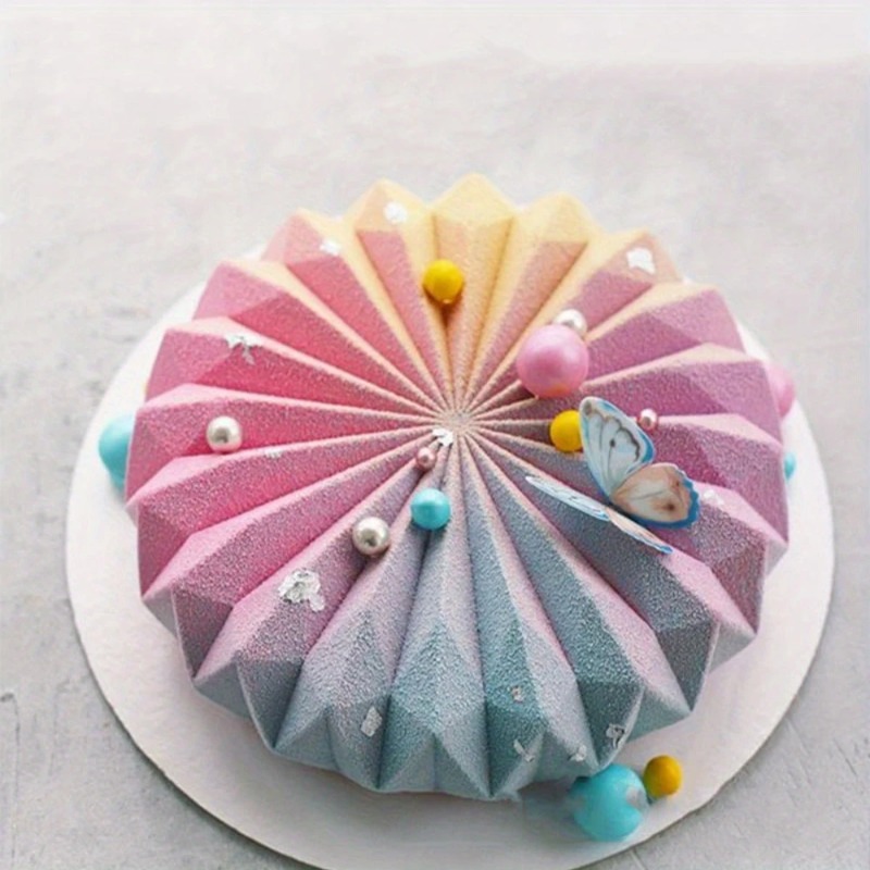 3D Round French Mousse Cake Si - Home Textiles France ulasan dan harga