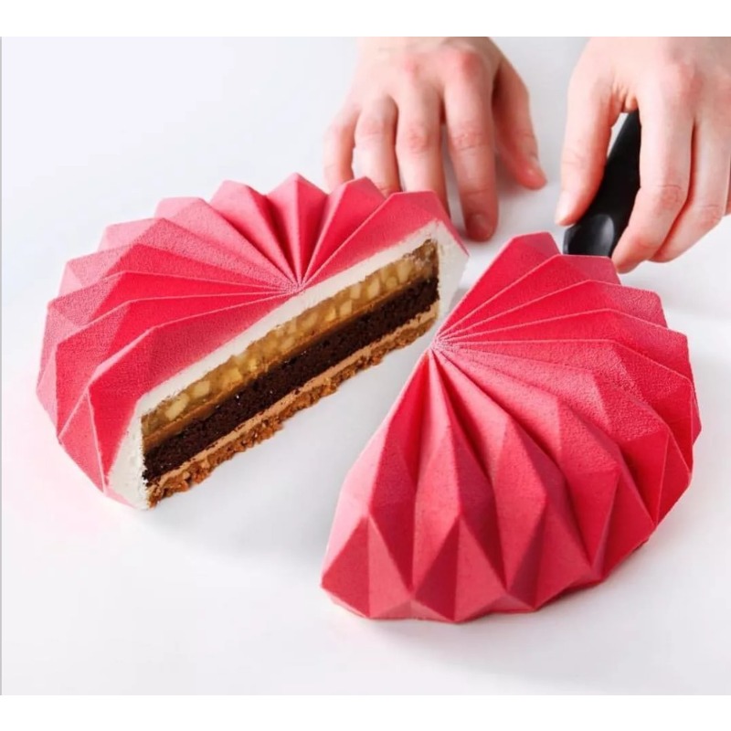 3D Round French Mousse Cake Si - Home Textiles France ulasan dan harga