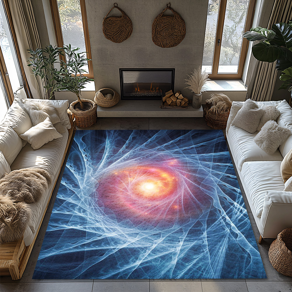 Vibrant Nebula Galaxy Abstract - Galaxy Home Textiles ulasan dan harga
