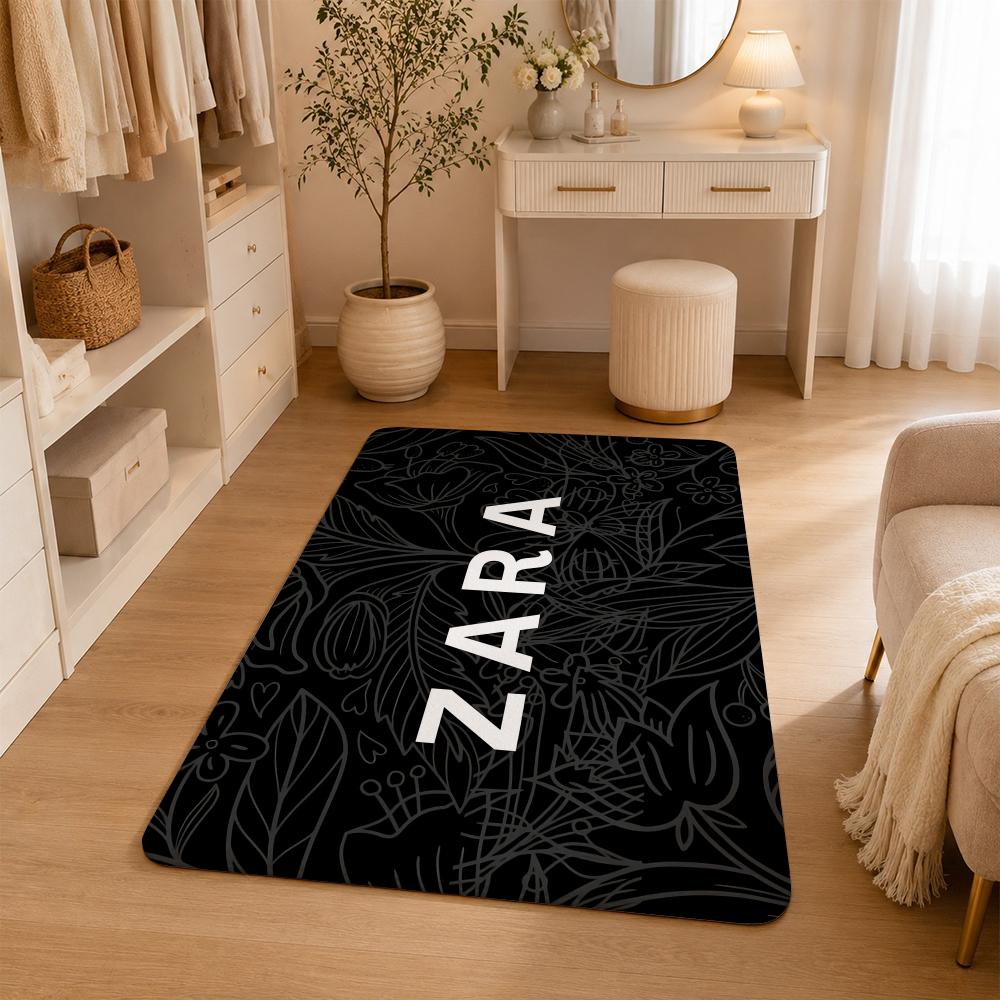 Fashion Brand Z-Zara Floor Mat - Zara Home Textiles ulasan dan harga