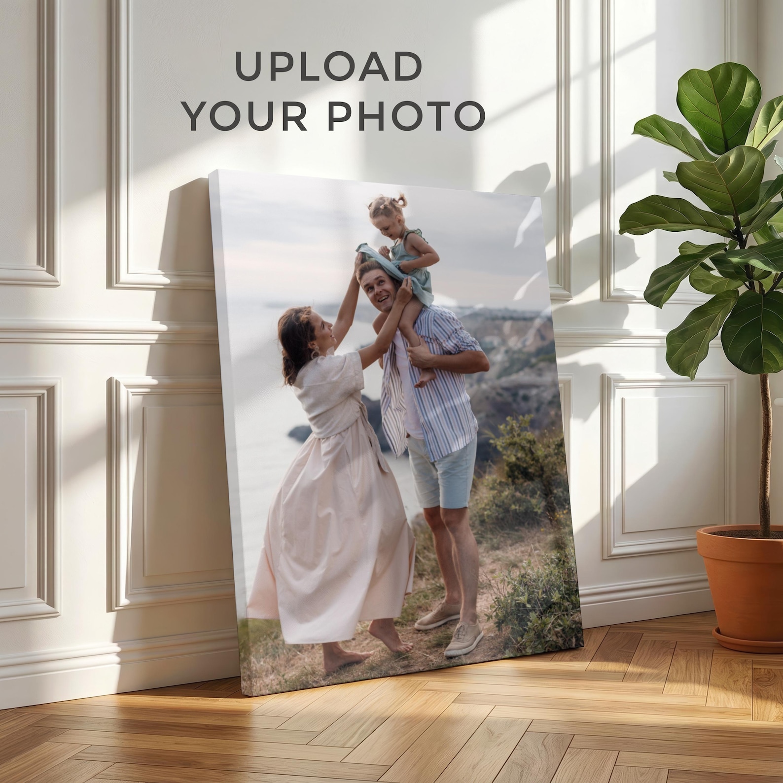 Personalized Photo Canvas, Cus - Home Textiles Usa ulasan dan harga