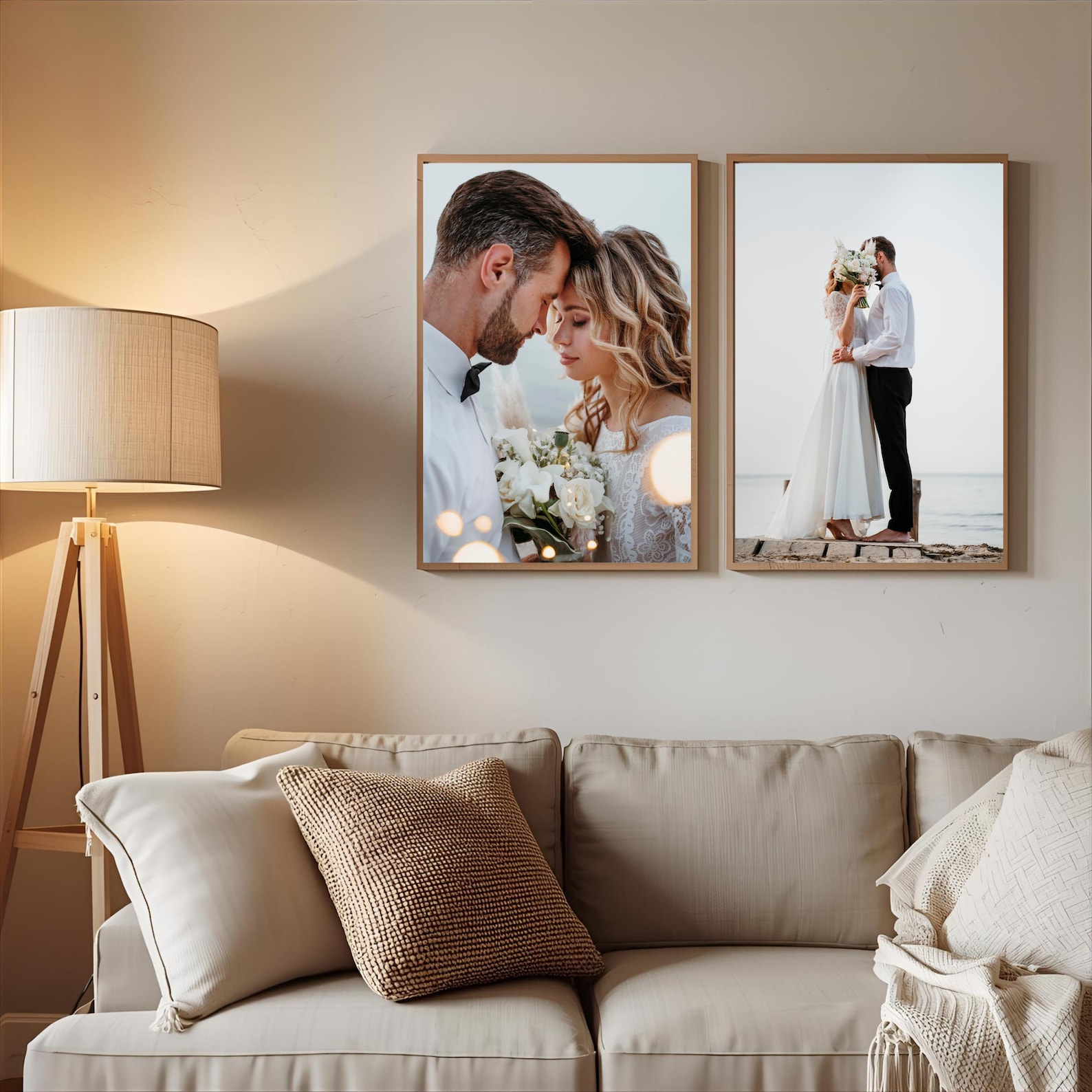 Personalized Photo Canvas, Cus - Home Textiles Usa ulasan dan harga